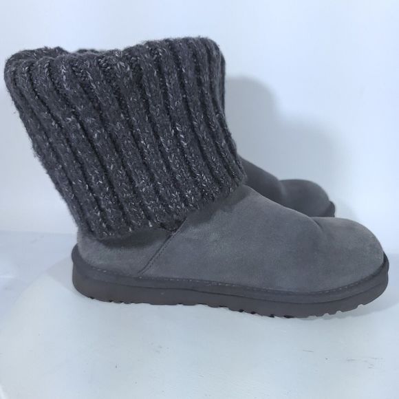UGG Australia Cambridge Boot 1006013 Grey Suede Woman's US Size 8 Read - Picture 5 of 16